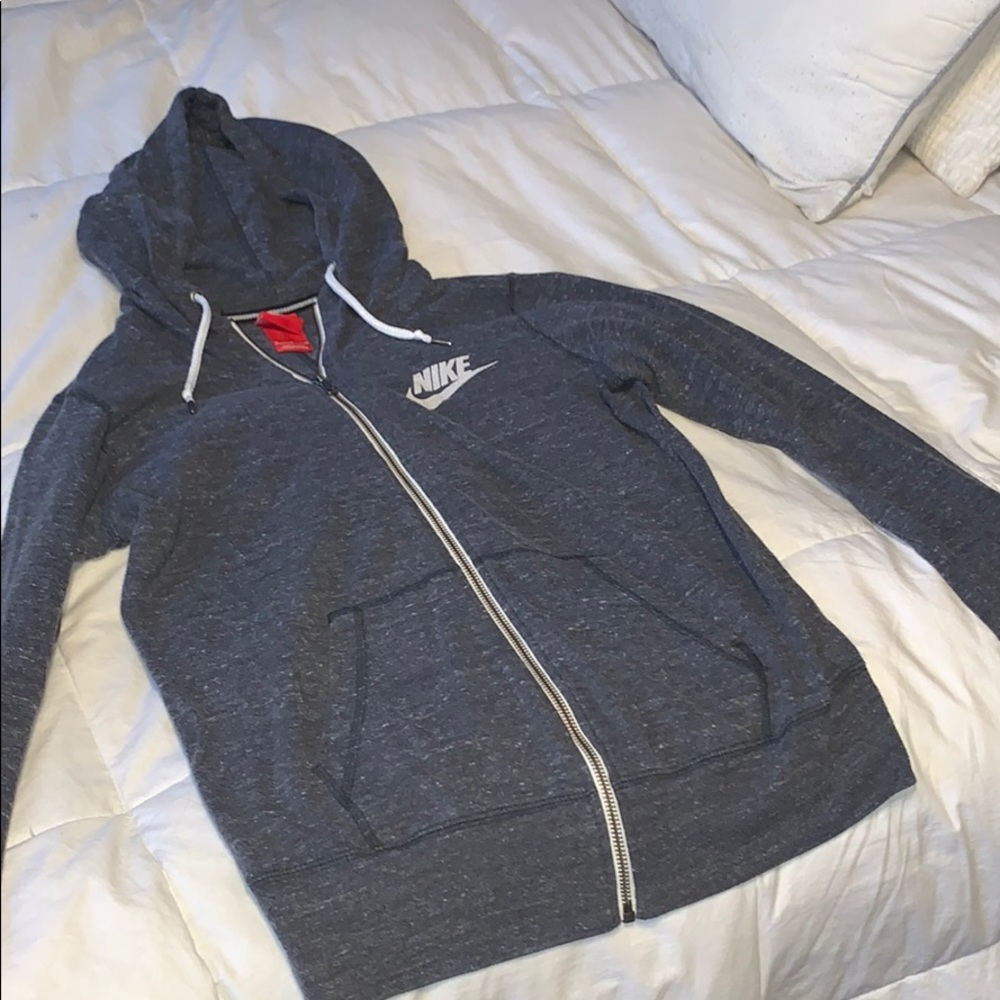 Nike zip up sweatshirt